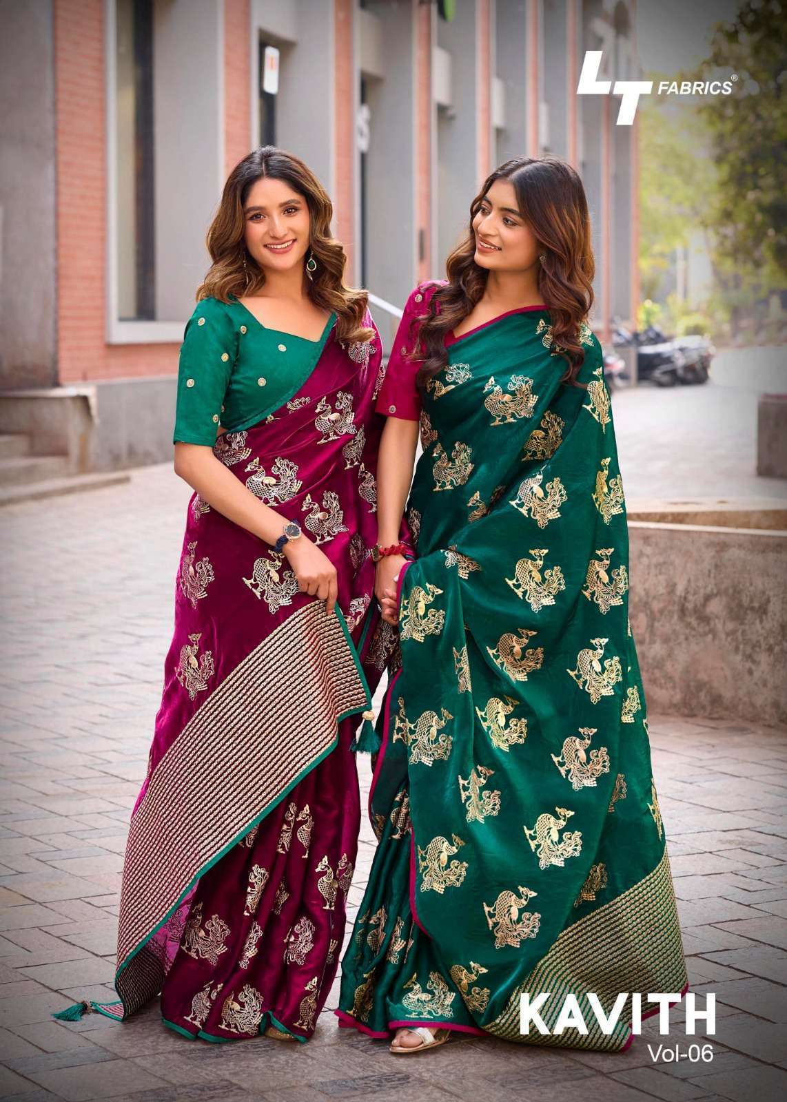 LT FASHION KAVITH VOL 6 NC MALAI SILK SAREE WHOLESALER BEST RATE 2026