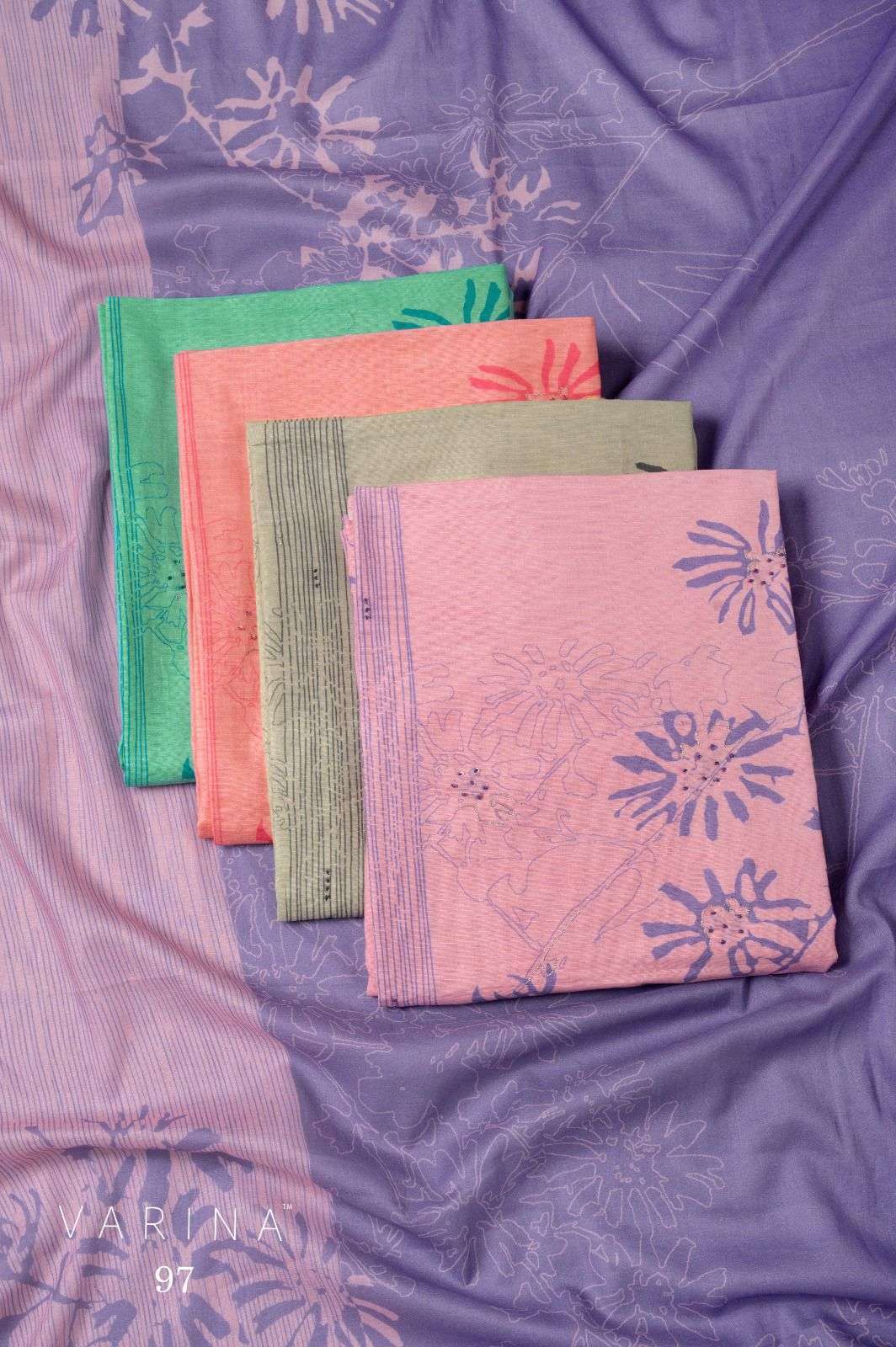 OMTEX 97 COTTON PRINT HANDWORK SUIT WHOLESALER BEST RATE 