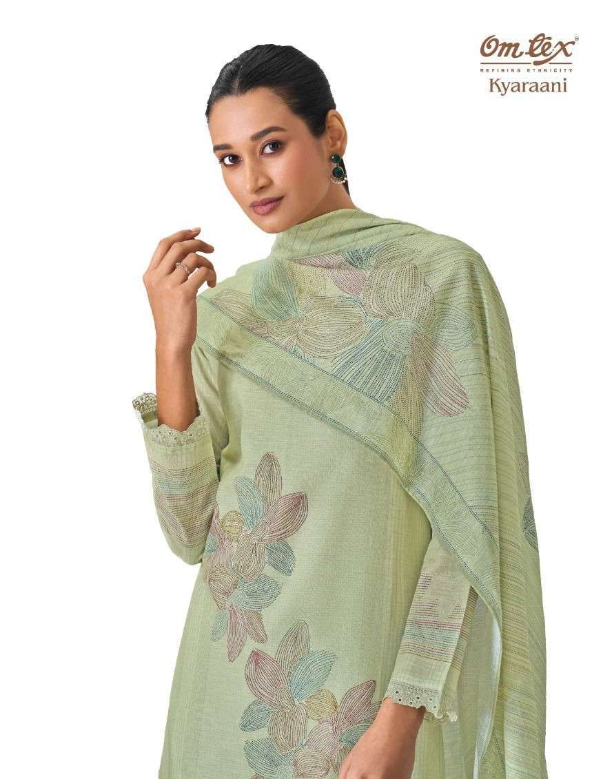 OMTEX KYARAANI COTTON EMBROIDERY SUIT WHOLESALER BEST RATE 2026