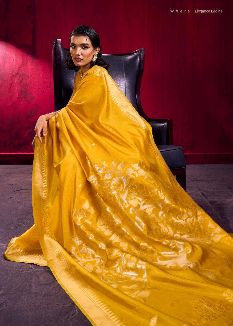 RAJTEX BLUE TAX SATIN LINEN HANDLOOM SILK SAREE WHOLESALER BEST RATE DEALER 