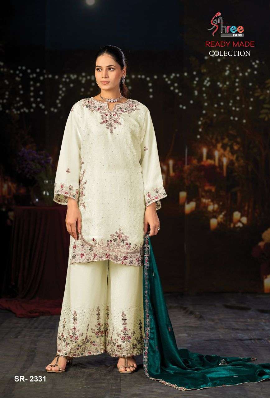 SHREE FAB 2331 COLORS FENDY SILK READYMADE COLLECTION BEST RATE DEALER 