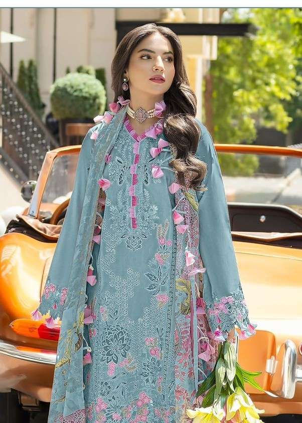 SHREE FAB OMBRE STARLET 4120 COTTON EMBROIDERY PAKISTANI SUIT WHOLESALER 2026