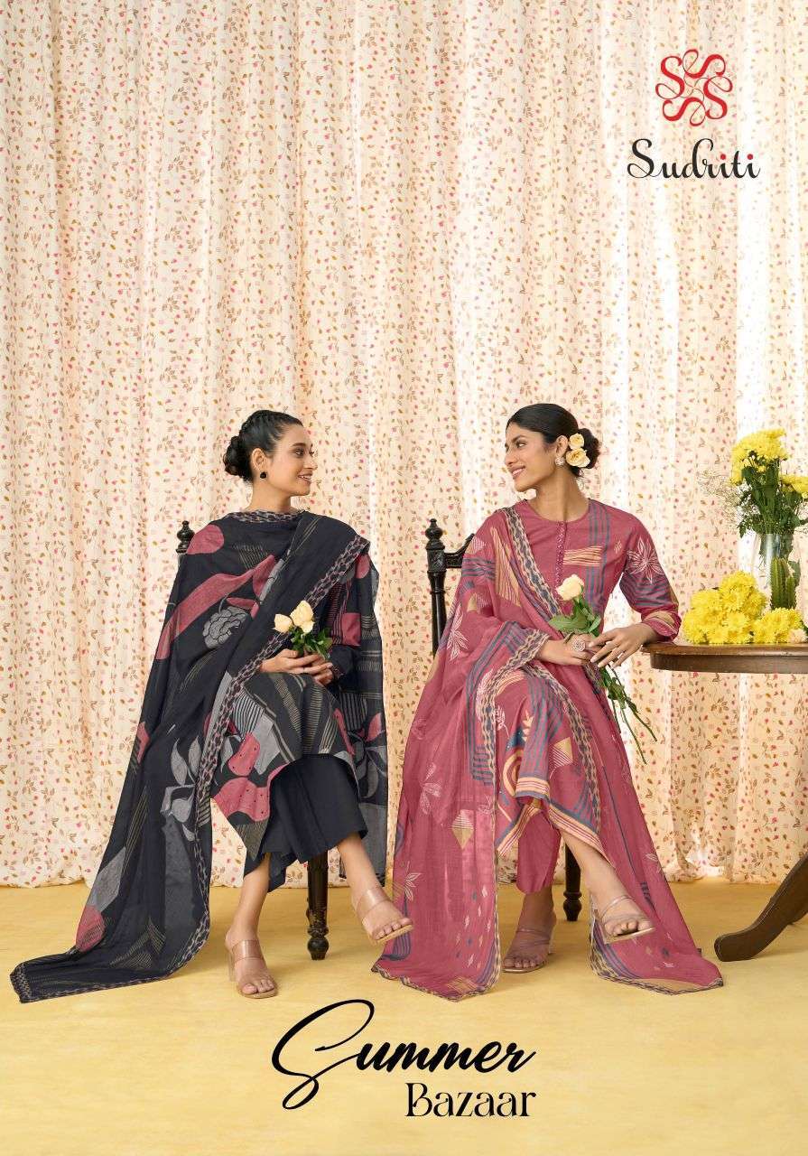 SUDRITI SUMMER BAZAAR COTTON LAWN HAND WORK SUIT WHOLESALER BEST RATE DEALER 