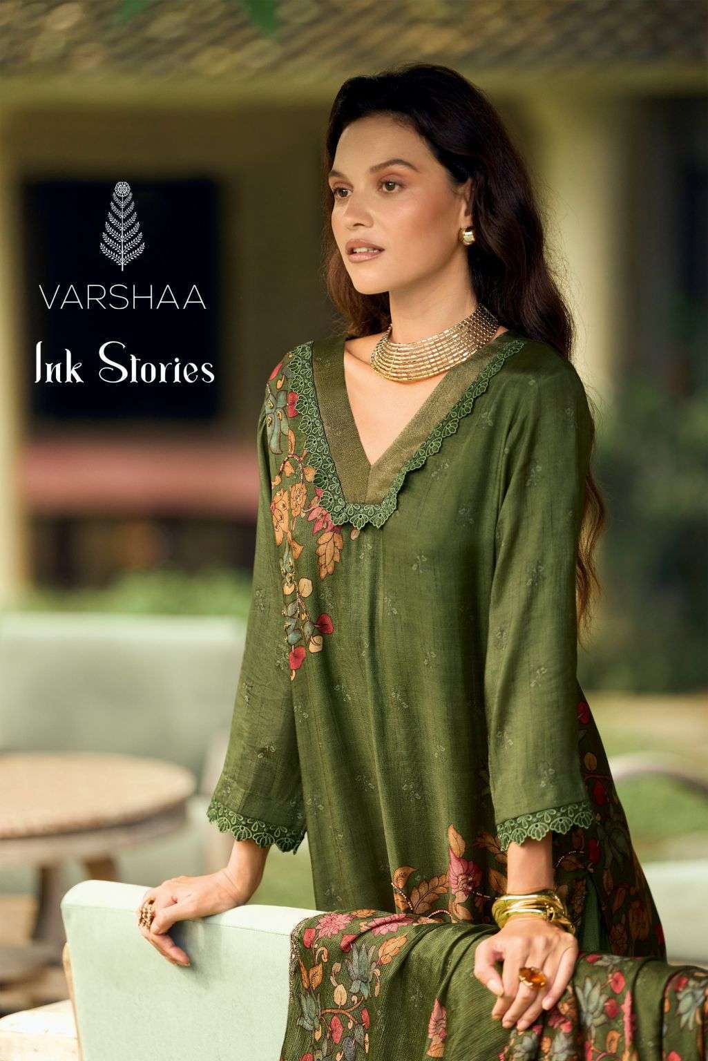 VARSHA FASHION INK STORIES MUSLIN LADIES SUIT WHOLESALER BEST RATE 