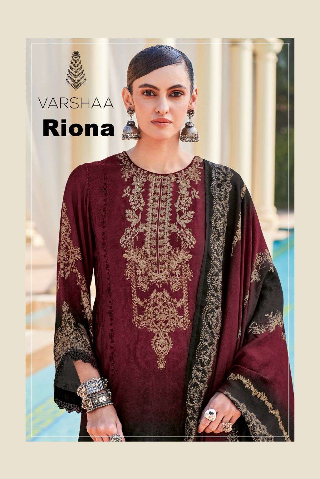 VARSHA FASHION RIONA VISCOSE MUSLIN LADIES SUIT WHOLESALER 2026
