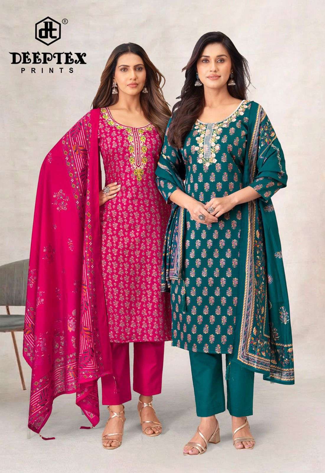 DEEPTEX MAUSAMI VOL 2 JAM SATIN PRINTED SALWER KAMEEZ SUIT 2026