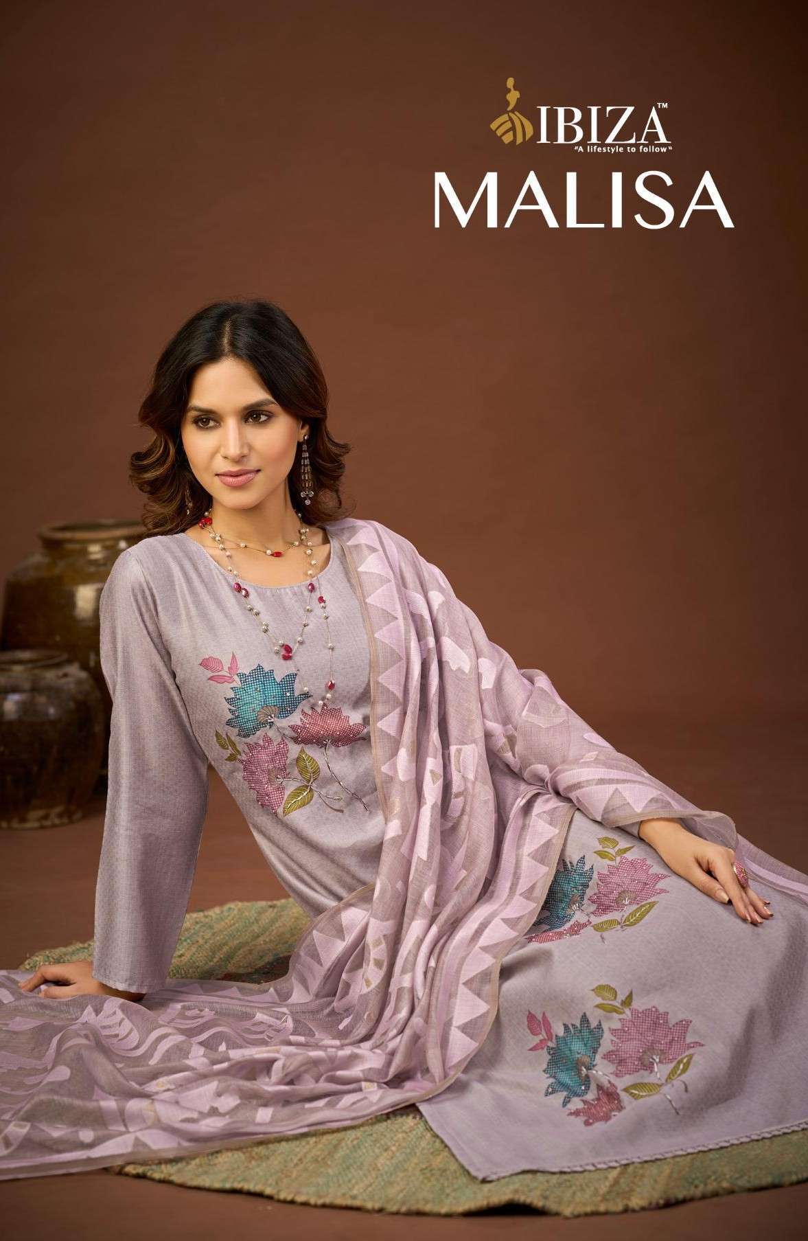 IBIZA LIESTYLE MALISA ORGENIC COTTON PRINTED SALWER KAMEEZ BEST RATE 2026