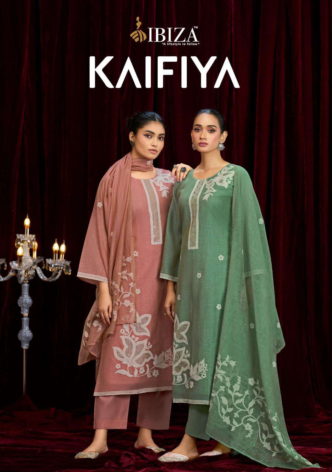 IBIZA LIFESTYLE KAFIYA FANCY HANDWORK SALWER KAMEEZ BEST RATE DEALER 