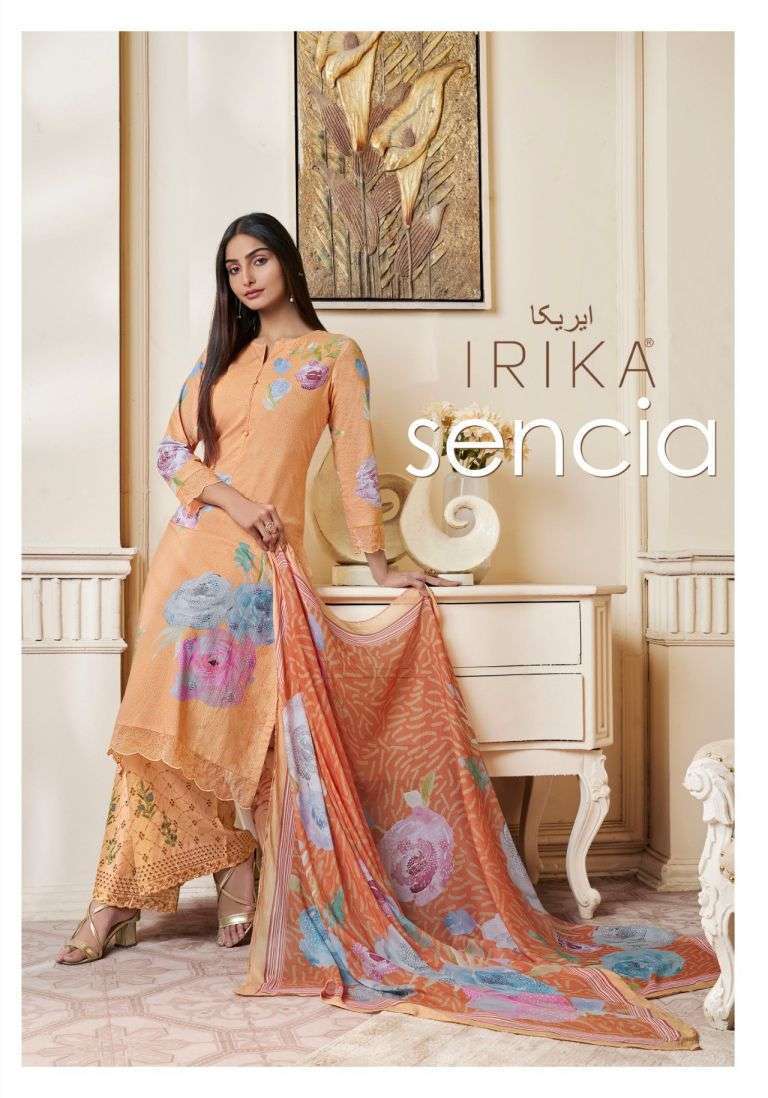 IRIKA SENCIA COTTON CAMBRIC PRINTED SUIT WHOLESALER BEST RATE 2026