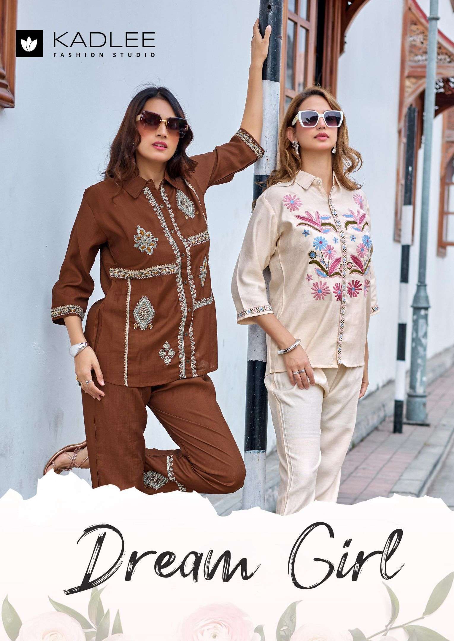 KADLEE LATEST DREAM GIRL 2001 TO 2005 SERIES VISCOSE HANDWORK CORD SET WHOLESALER 2026