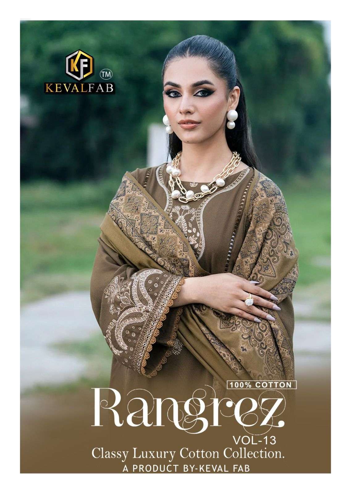 KEVAL FAB RANGREZ VOL 13 COTTON PRINTED SUIT WHOLESALER 2026