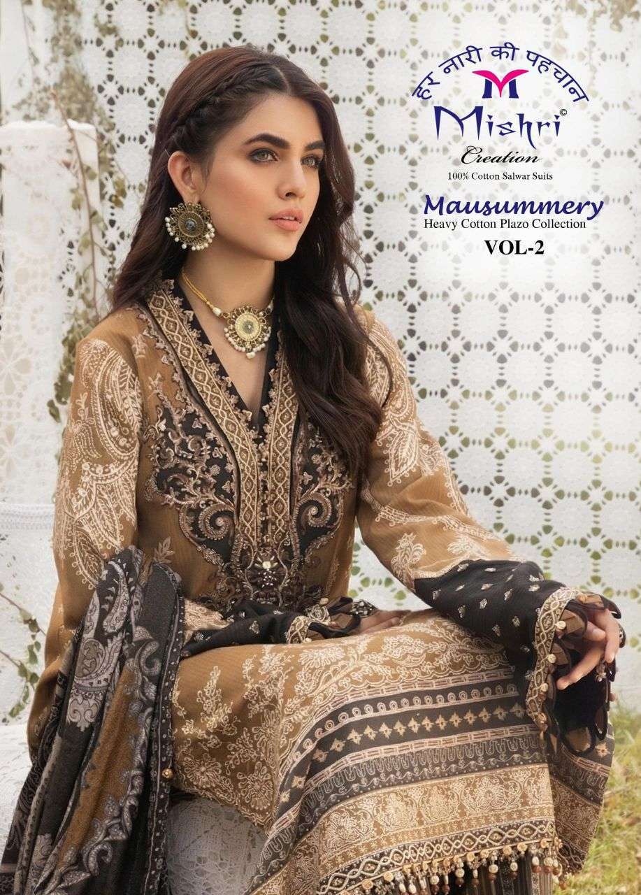MISHRI CREATION MAUSUMMERY VOL 2 COTTON PRINTED SUIT WHOLESALER BEST RATE 2026