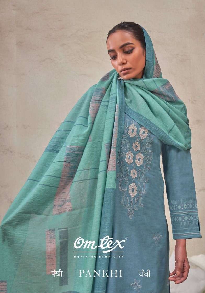 OMTEX PANKHI PREMIUM LAWN COTTON WHOLESALER BEST RATE 