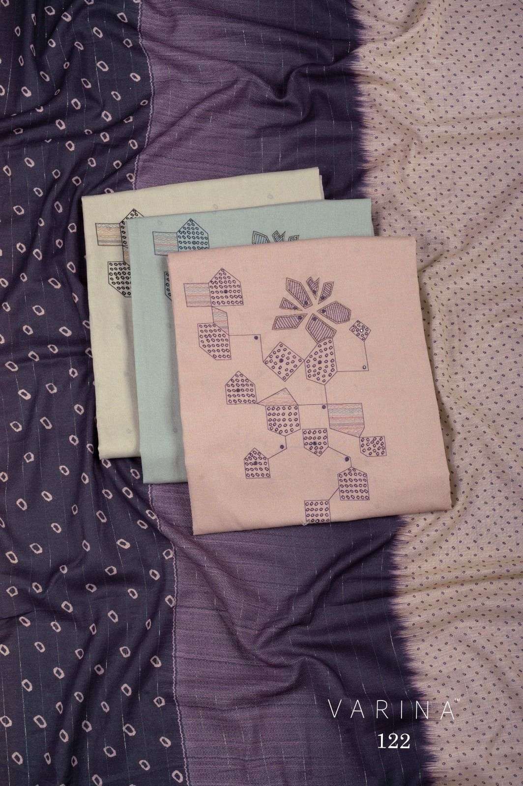 OMTEX VARINA 122 FANCY LAWN COTTON PRINTED SALWER KAMEEZ BEST RATE 