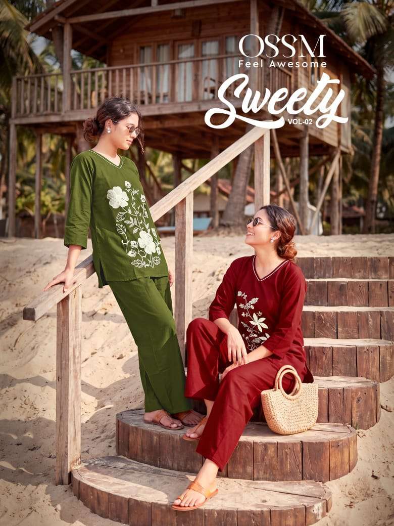 OSSM SWEETY VOL 2 COTTON HEAVY EMBROIDERY CORD SET WHOLESALER 