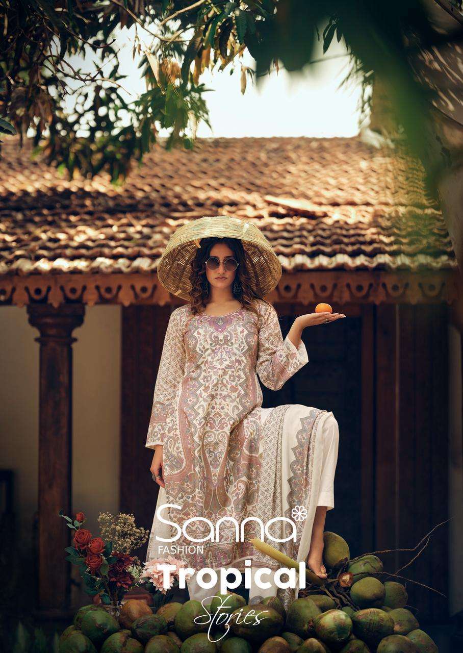SANNA FASHION TROPICAL HEAVY KHATLI WORK SALWER KAMEEZ SUIT WHOLESALER BEST RATE 2026