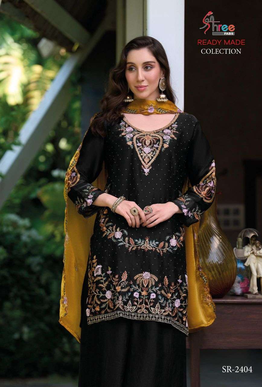 SHREE FAB 2404 COLORS FANCY DESIGNER READYMADE PAKISTANI SUIT WHOLESALER 
