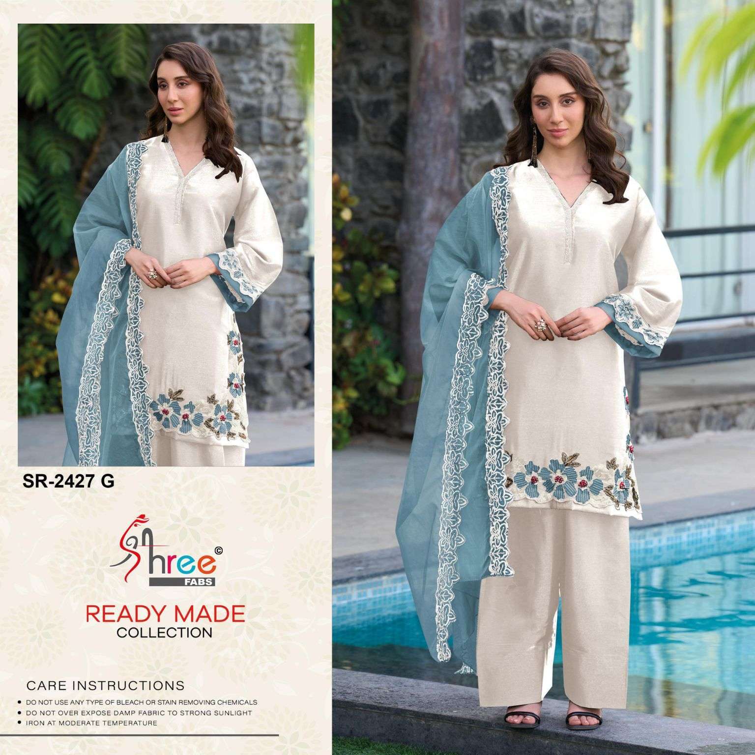 SHREE FAB 2427 VISCOSE SATIN DESIGNER READYMADE SALWER KAMEEZ BEST RATE 2026