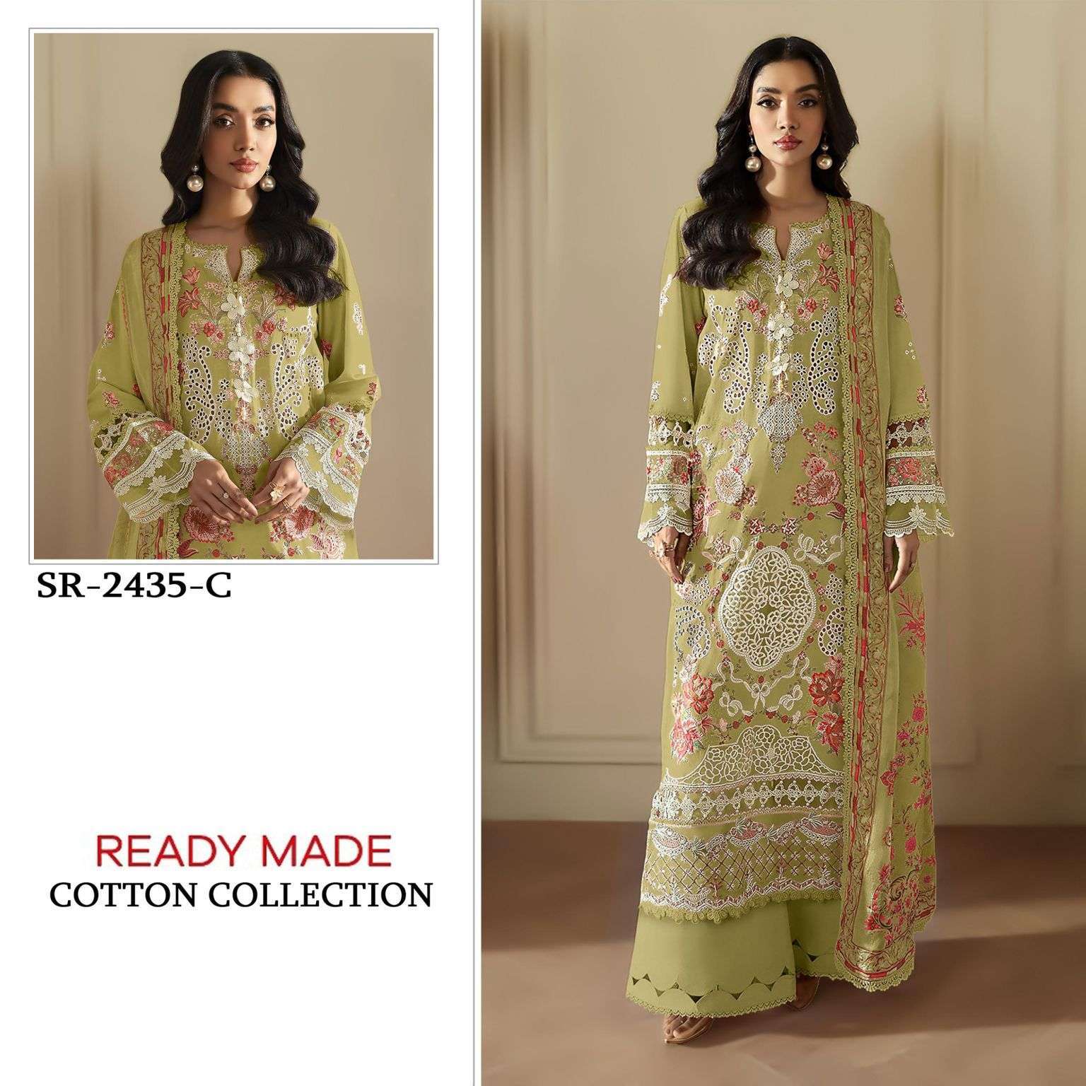 SHREE FAB 2435 CAMBRIC COTTON PAKISTANI SUIT WHOLESALER BEST RATE DEALER 2026