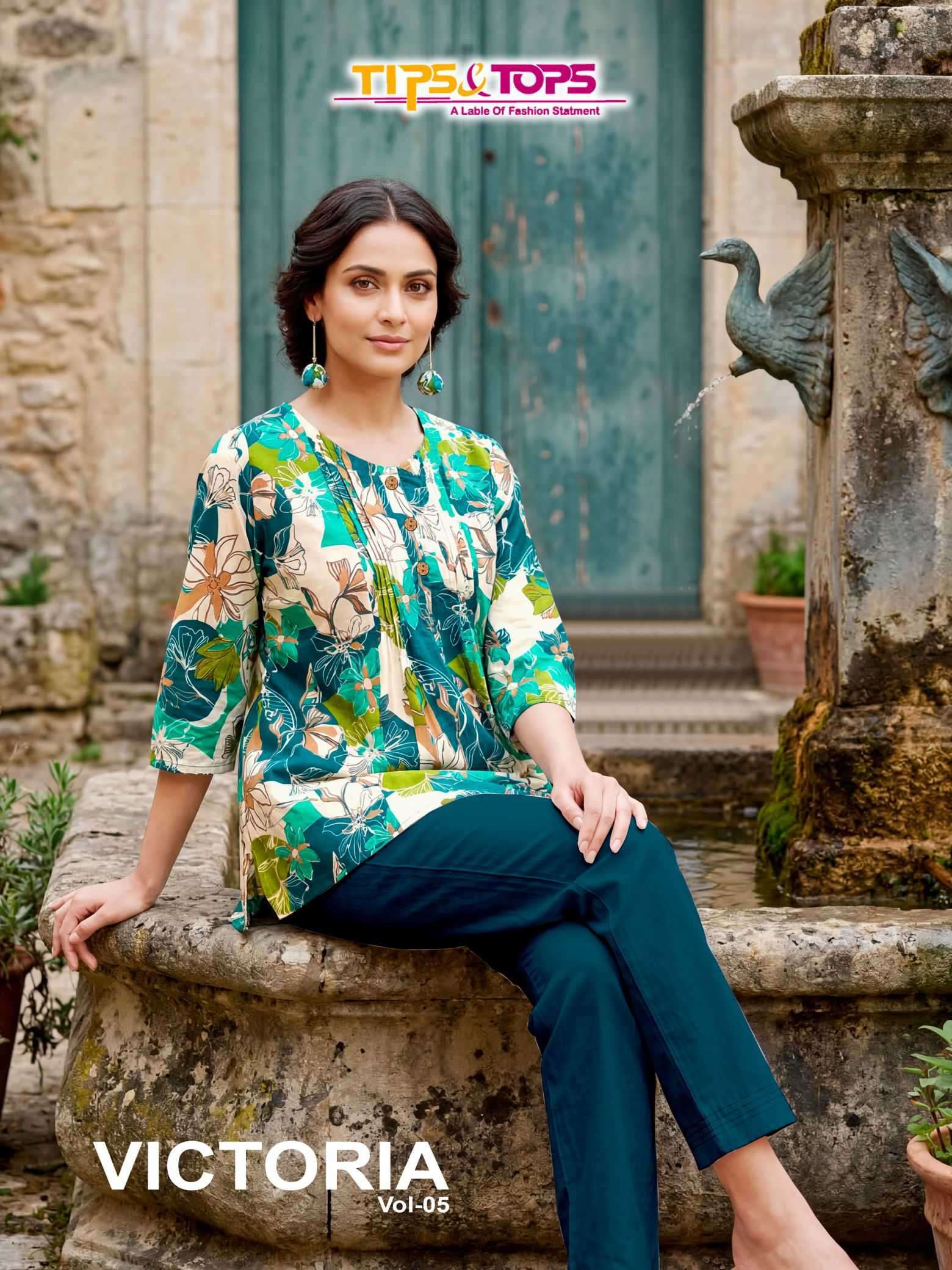 TIPS AND TOPS VICTORIA VOL 5 COTTON SHORT TOP WHOLESALER BEST RATE 2026