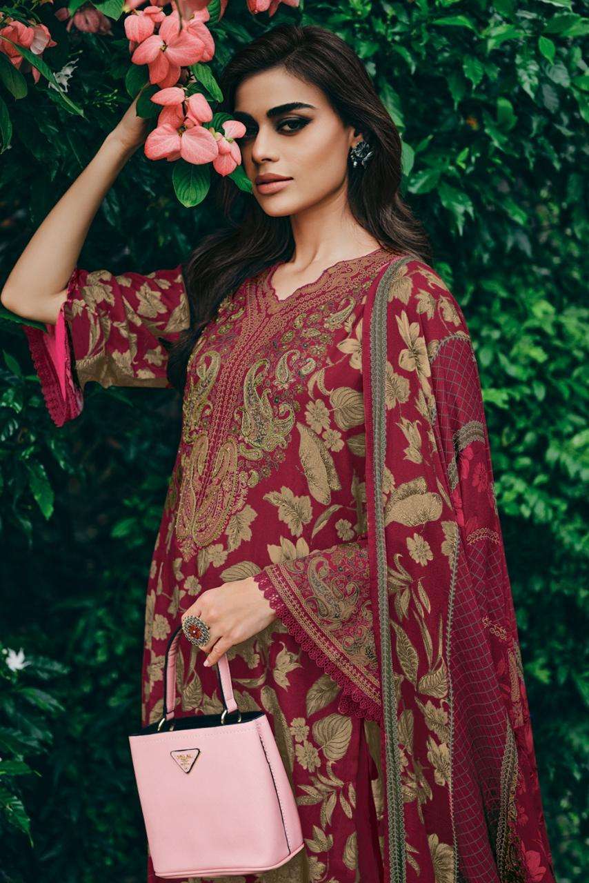 VARSHA FASHION LATEST CATALOGUE GULNAAZ SPECIAL VOL 5 MUSLIN SALWER KAMEEZ BEST RATE DEALER 
