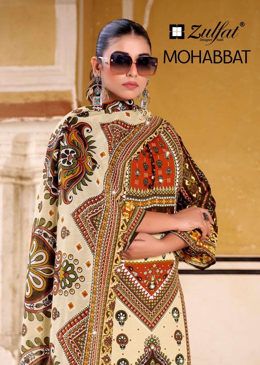 ZULFAT DESIGNER MOHABBAT HANDWORK RAYON SALWER KAMEEZ BEST RATE 2026