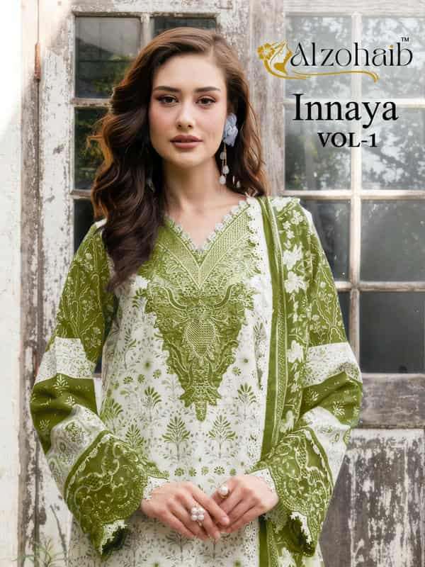 AL ZOHAIB INNAYA PAKISTANI SALWER KAMEEZ SUPPLIER IN SURAT 