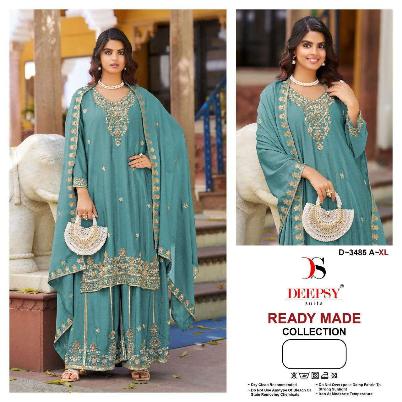 DEEPSY SUIT 3485 CHINON HEAVY BEATS WORK READYMADE SUIT WHOLESALER BEST RATE 
