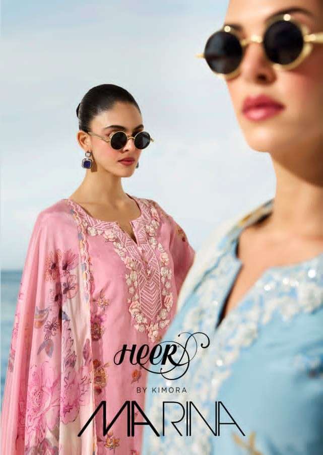 KIMORA HEER MARINA DESIGNER MUSLIN LADIES SUIT WHOLESALER 2026