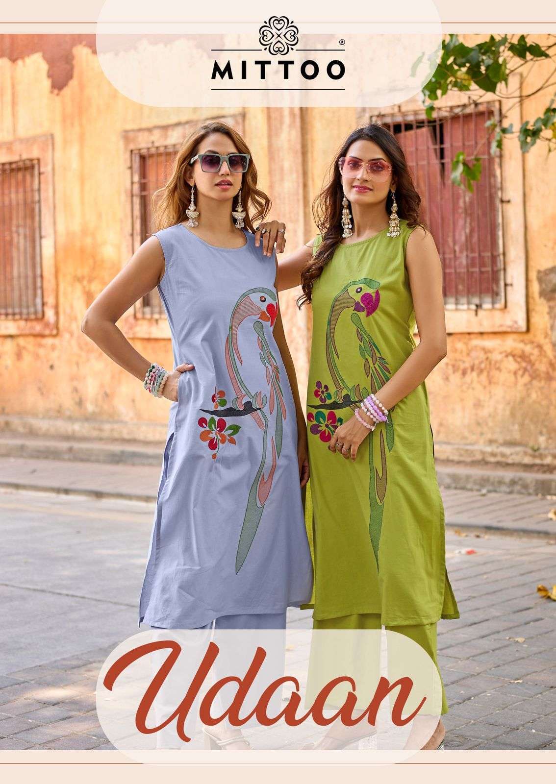 MITTOO UDAAN DHABU COTTON FANCY WORK KURTI WHOLESALER BEST RATE DEALER 