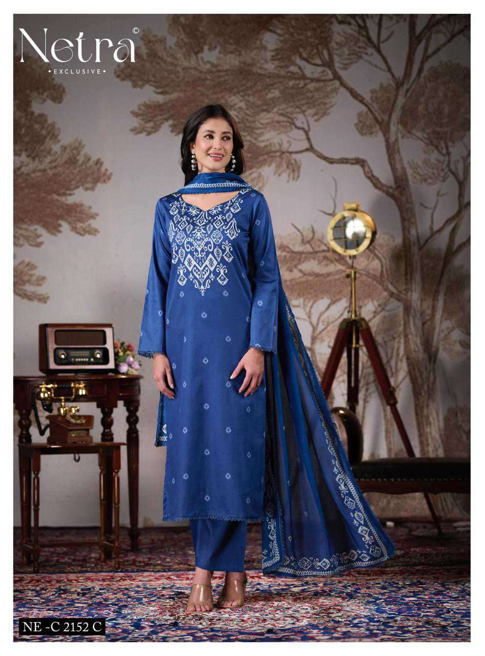 NETRA GUCCI VOL 5 COTTON SATIN HANDWORK SUIT WHOLESALER BEST RATE 2026