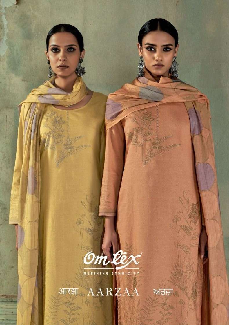 OMTEX AARZAA PREMIUM LAWN COTTON SALWER KAMEEZ BEST RATE DEALER IN SURAT 2026