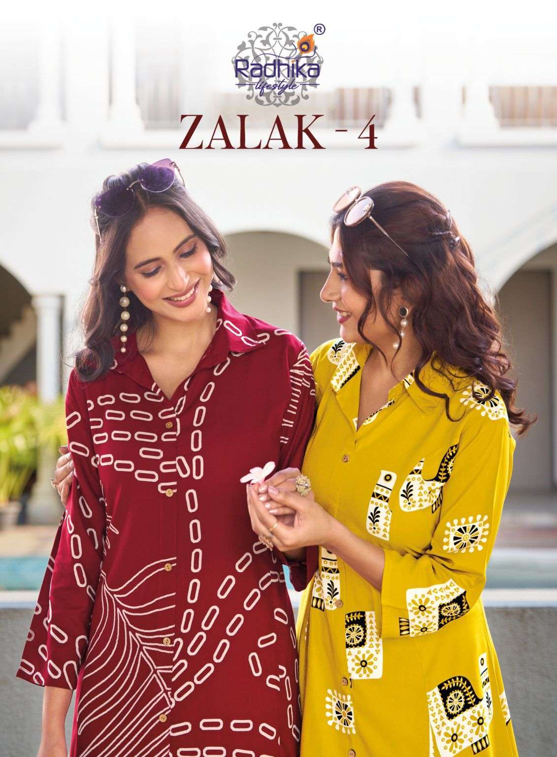RADHIKA LIFESTYLE ZALAK VOL 4 RAYON CORD SET COLLECTION 