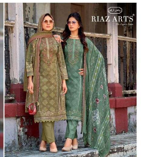 RIAZ ARTS BIN SAEED VOL 20 COTTON CAMBRIC LAWN PAKISTANI SUIT WHOLESALER 2026