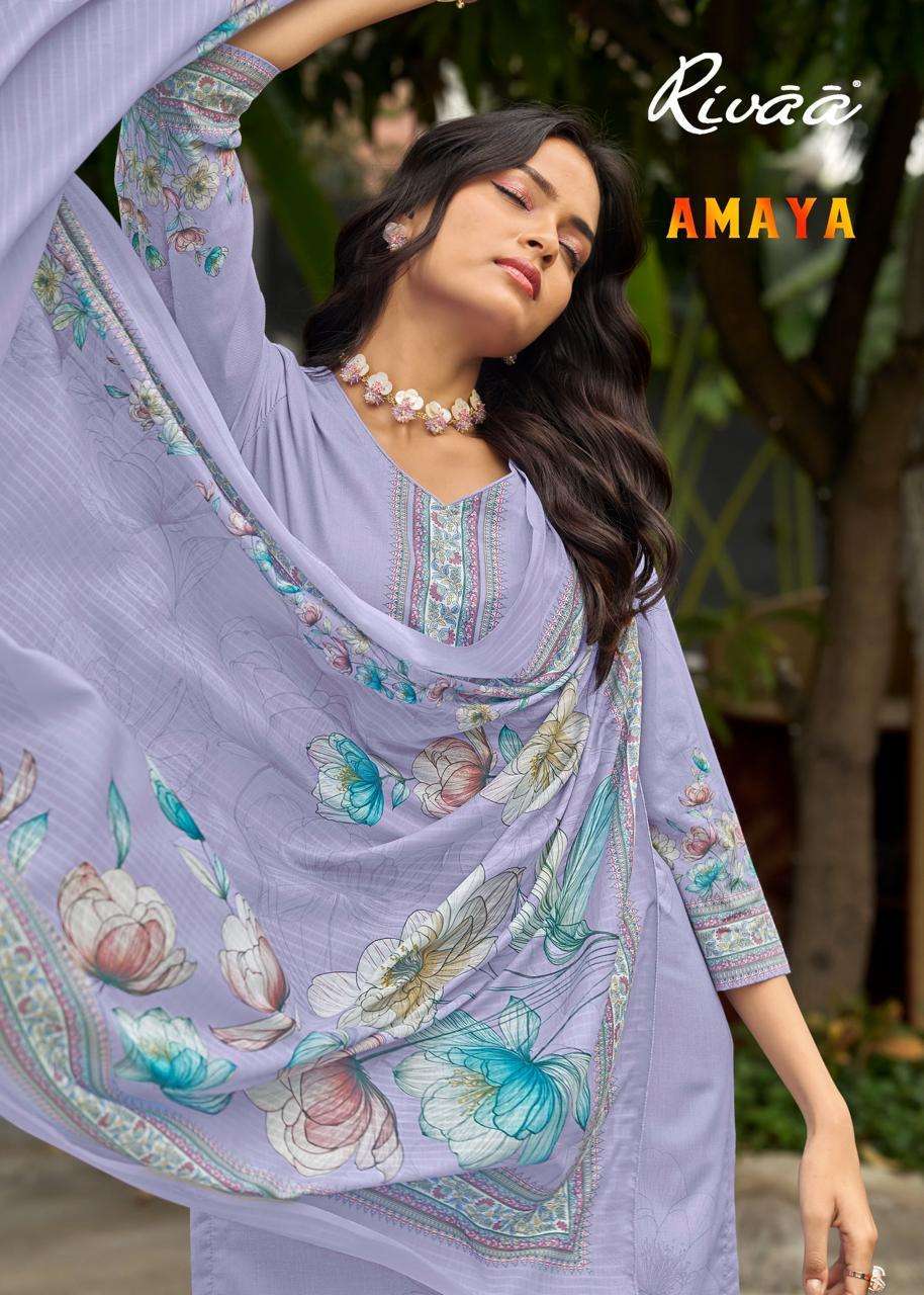 RIVAA AMAYA COTTON PRINTED SALWER KAMEEZ BEST RATE 2026