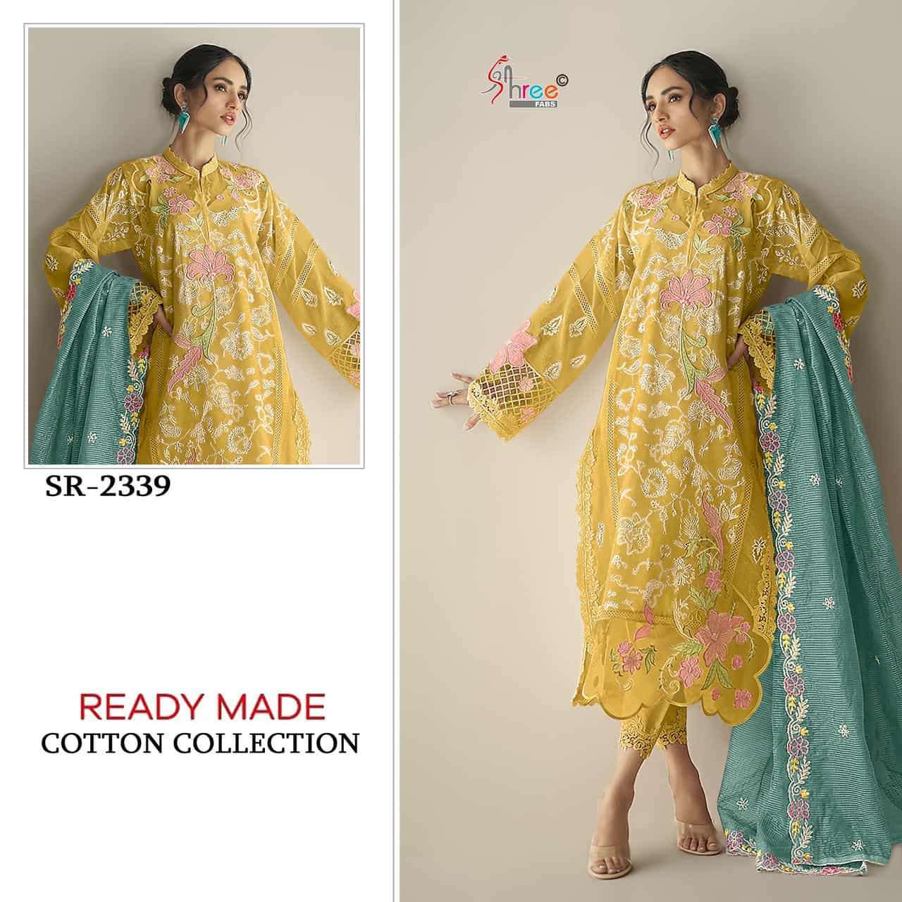 SHREE FAB 2339 COLORS CAMBRIC COTTON READYMADE SALWER KAMEEZ BEST RATE 2026