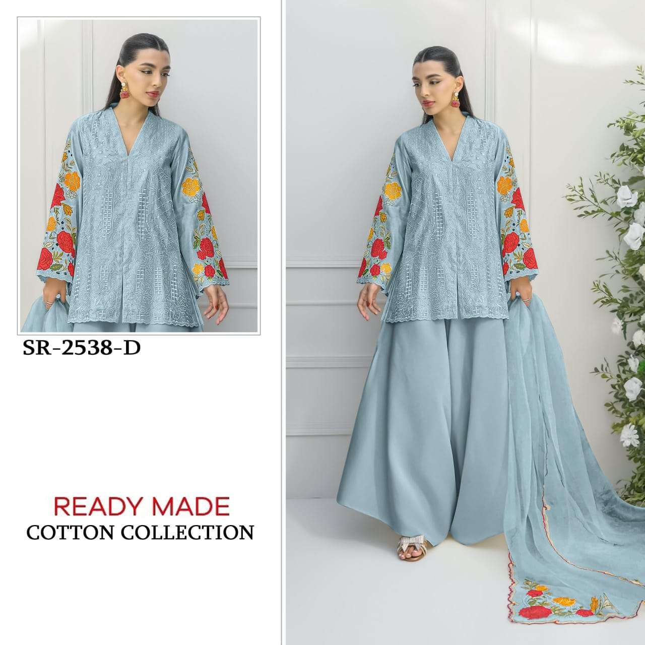 SHREE FAB 2538 CAMBRIC COTTON PAKISTANI READYMADE SALWER KAMEEZ BEST RATE 2026