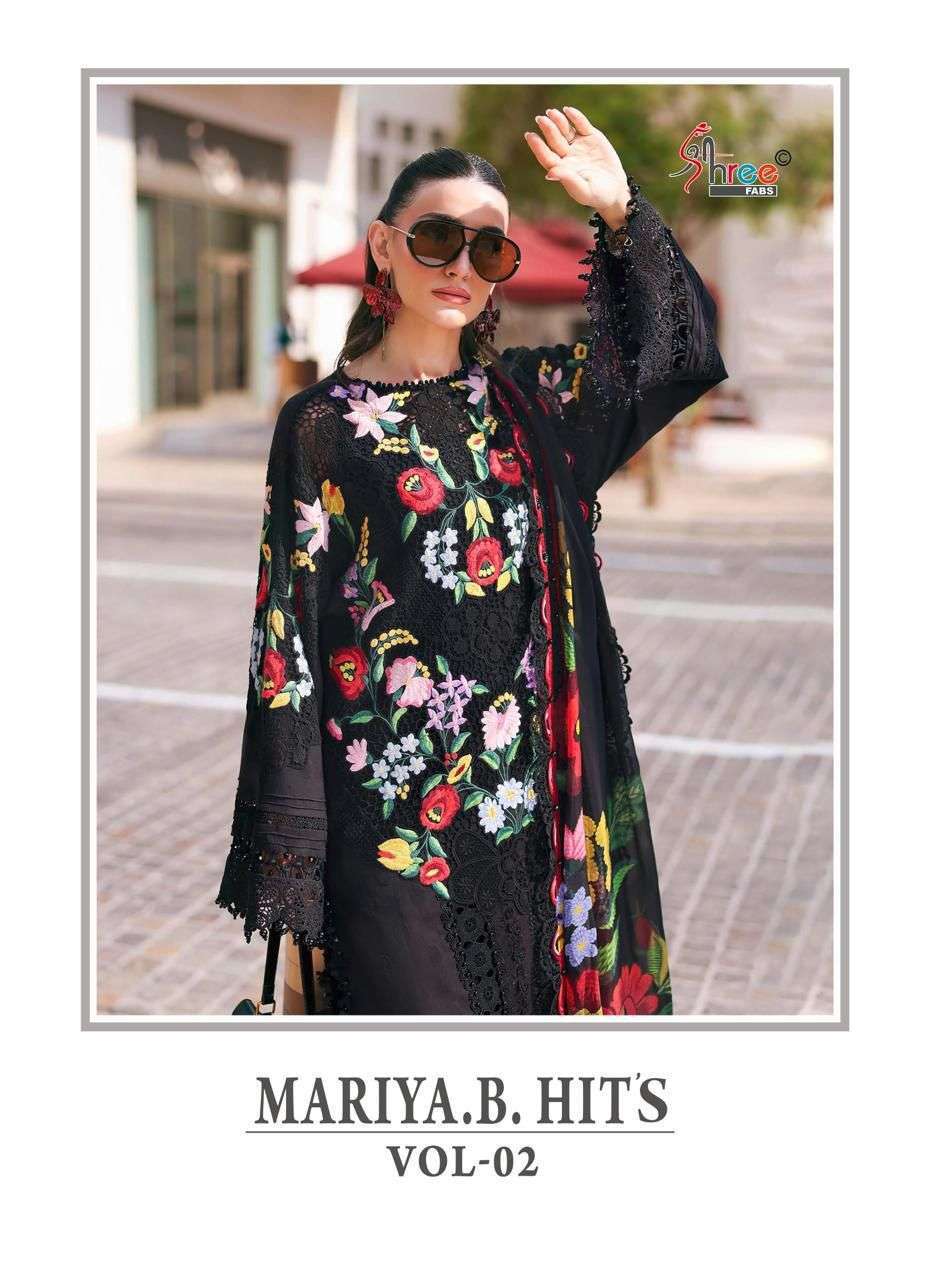 SHREE FAB MARIYA B HITS VOL 2 PAKISTANI DRESS CATALOGUE 2026