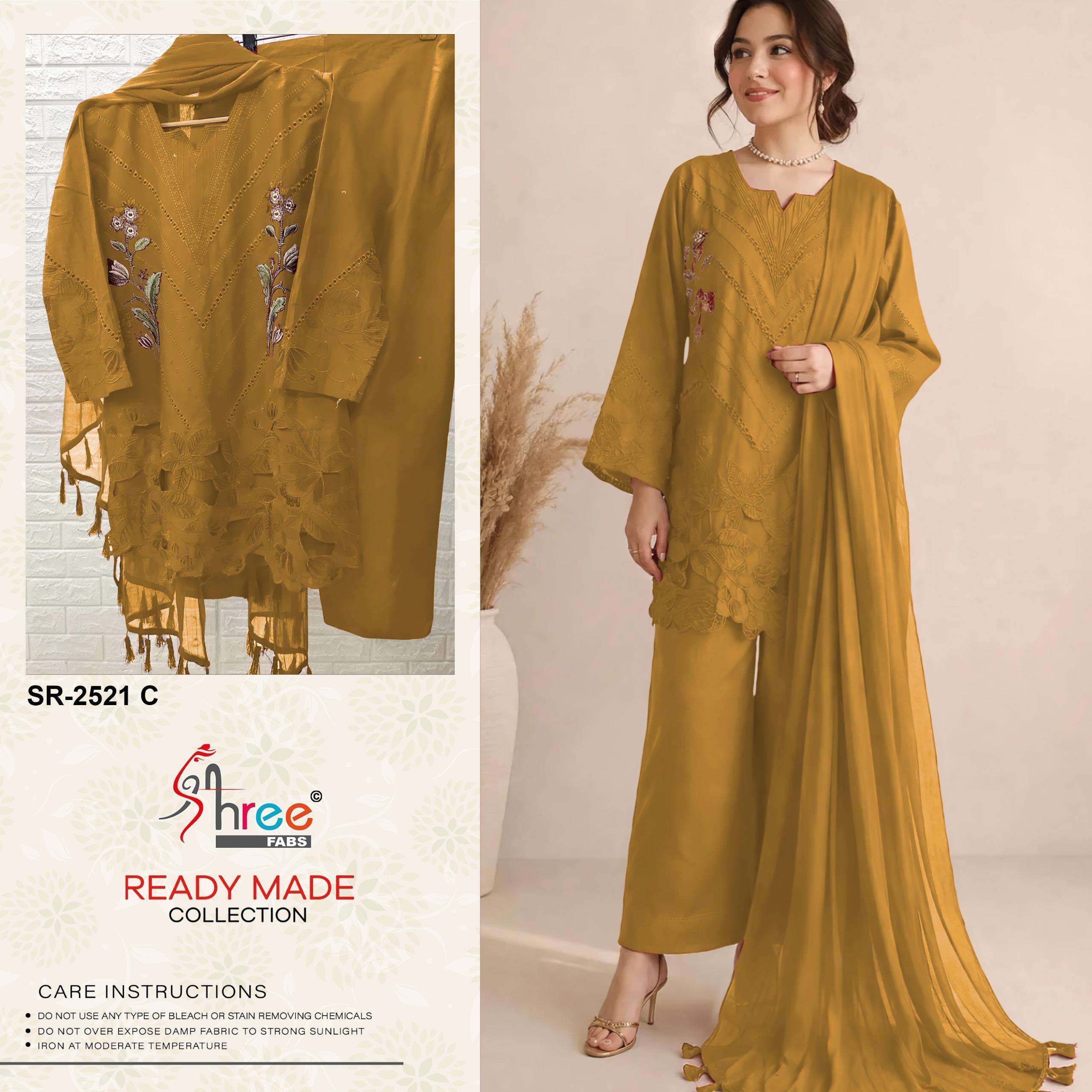 SHREEBFAB 2521 CAMBRIC COTTON READYMADE SUIT WHOLESALER 2026