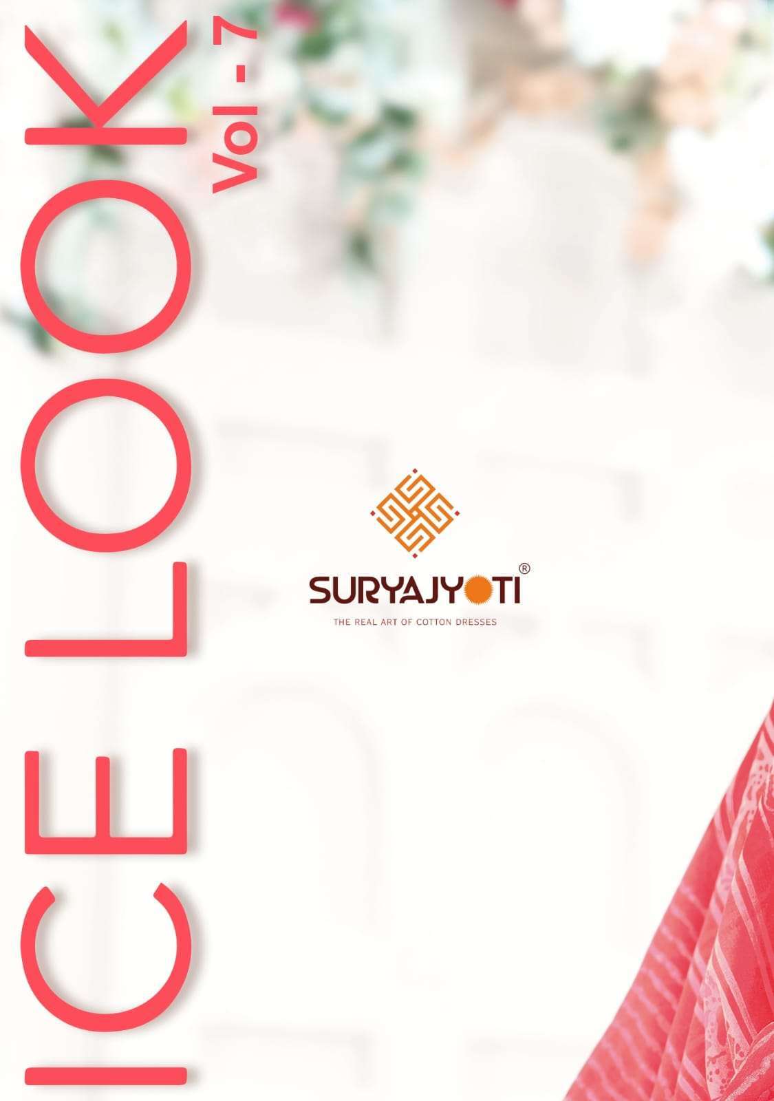 SURYAJYOTI ICE LOOK VOL 7 READYMADE COTTON DRESS MATERIAL WHOLESALE PRICE 