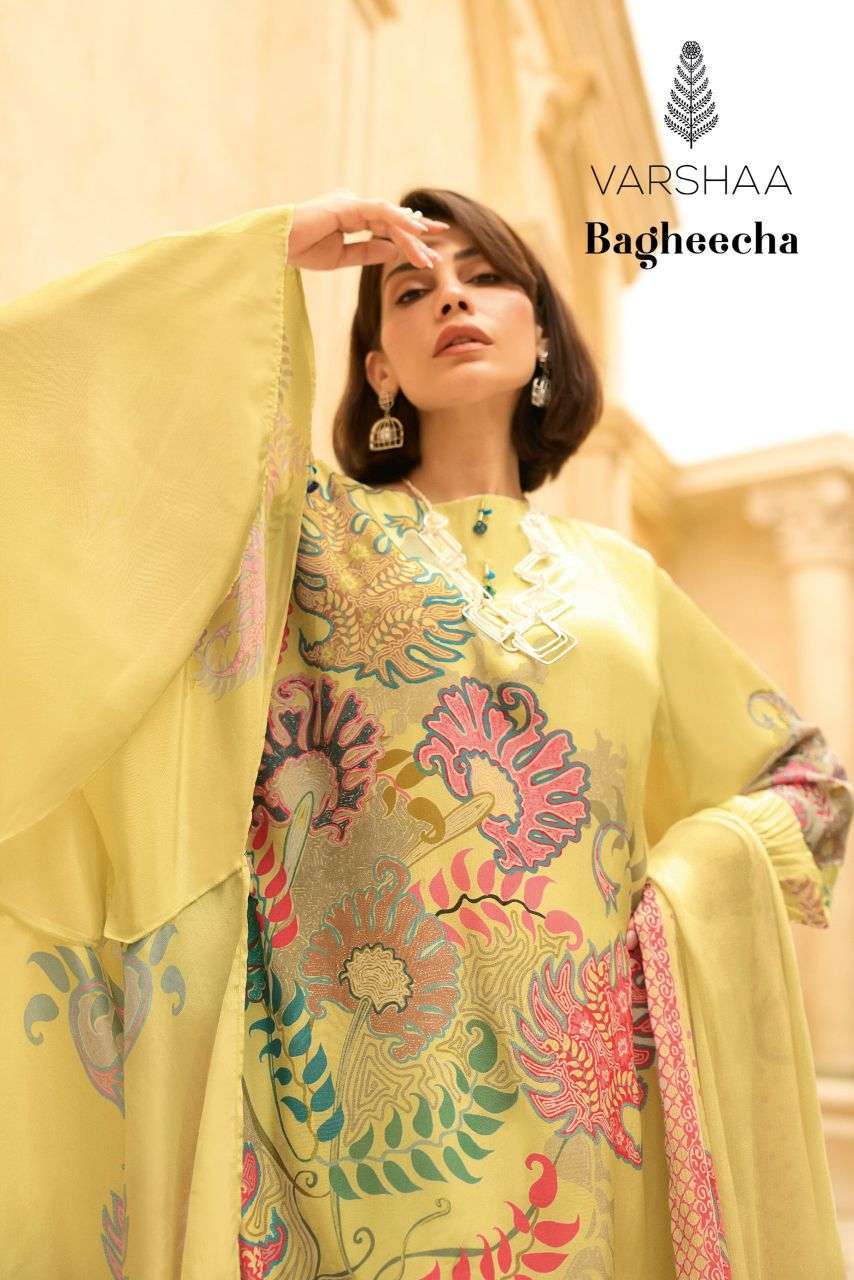 VARSHA FASHION BAGHEECHA FANCY HANDWORK PRINTED SALWER KAMEEZ BEST RATE 2026
