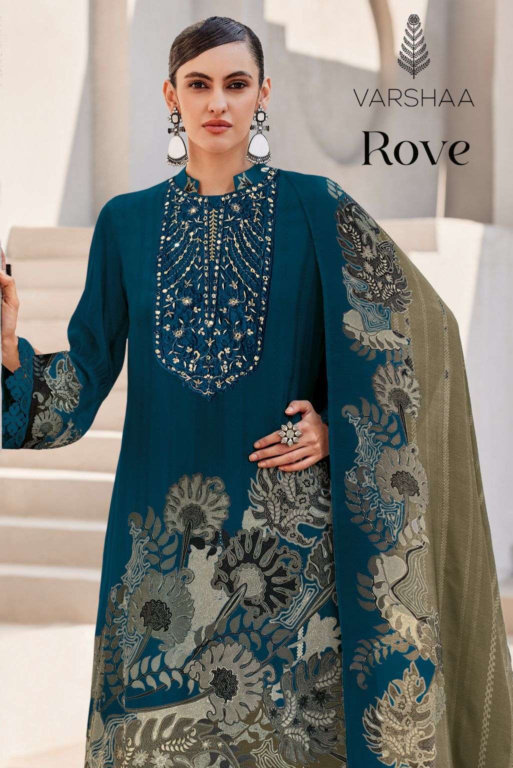 VARSHA FASHION ROVE VISCOSE MUSLIN LADIES SUIT WHOLESALER BEST RATE 2026