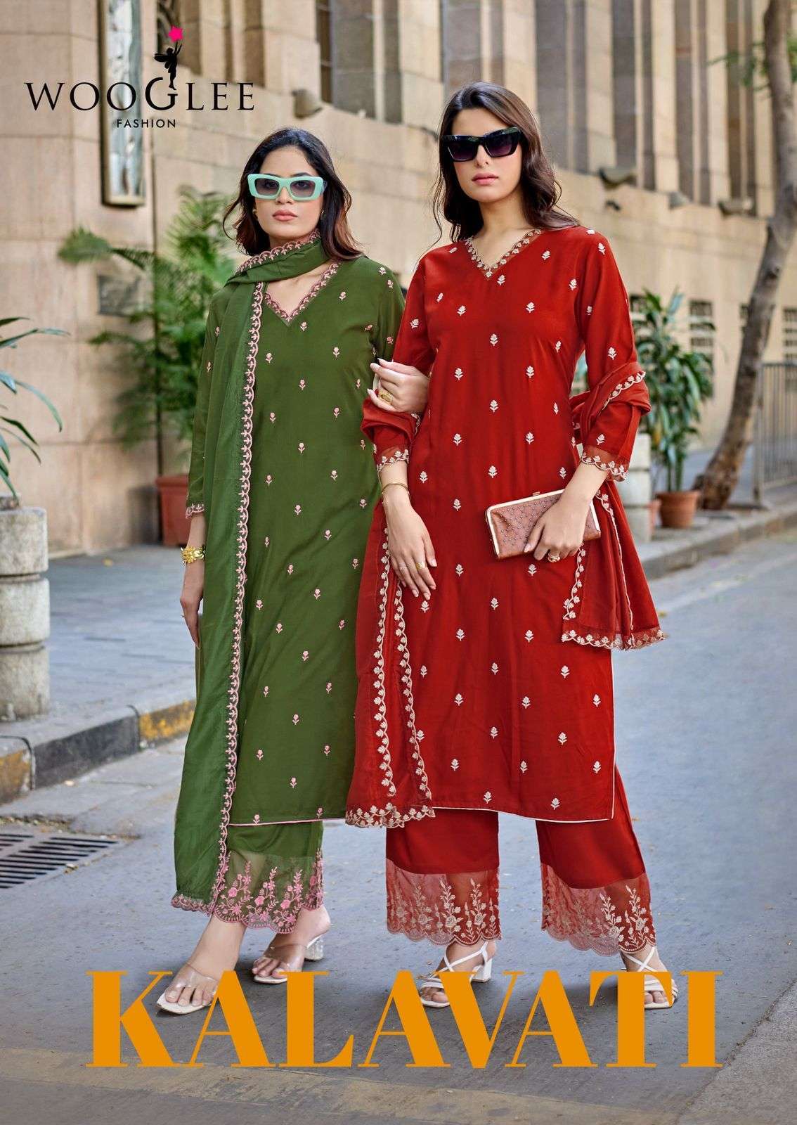 WOOGLEE KALAVATI 2001 TO 2004 RAYON FANCY THREAD WORK SUIT WHOLESALER BEST RATE 2026