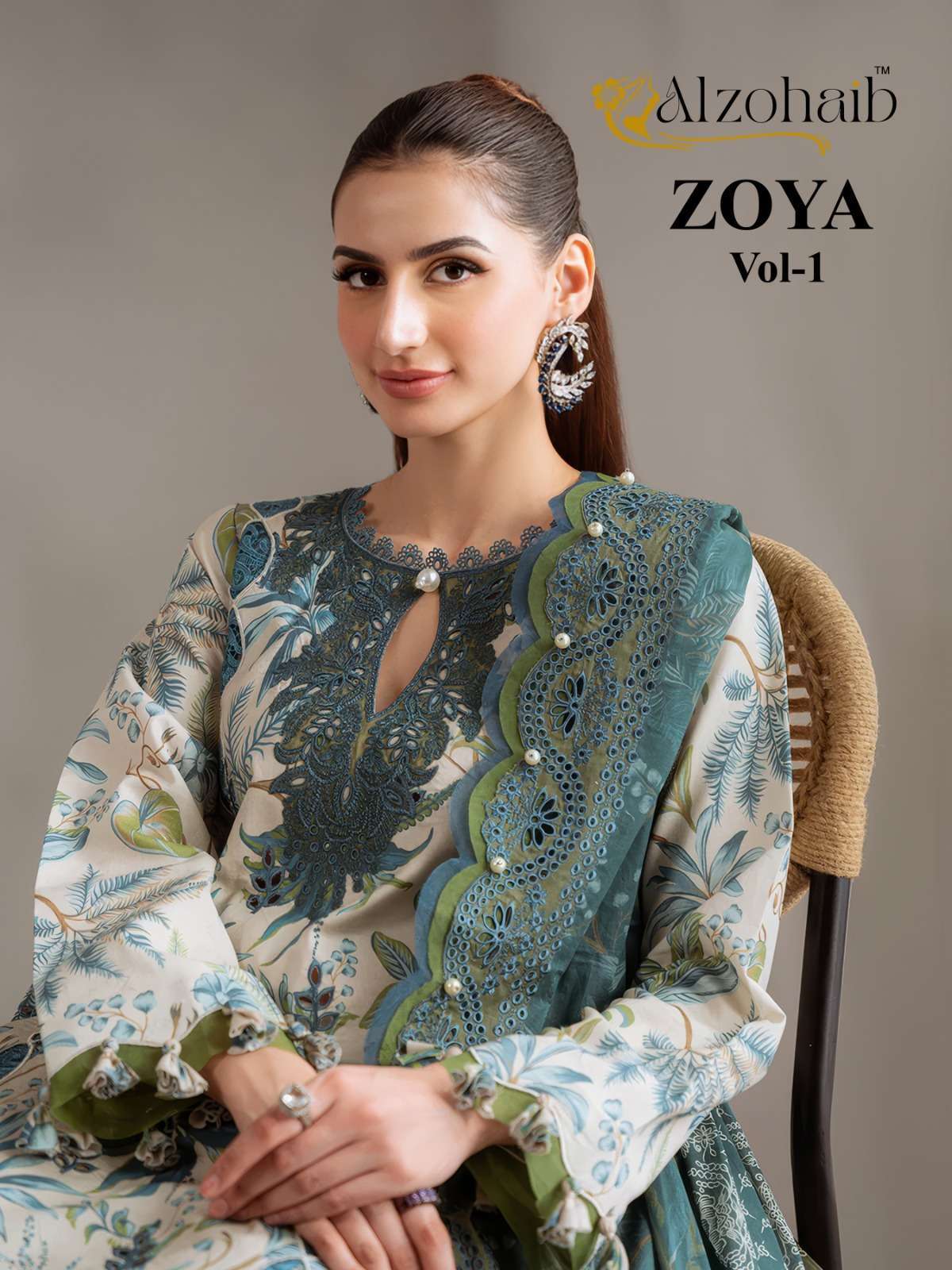AL ZOHAIB ZOYA VOL 1 COLORS PAKISTANI SALWER KAMEEZ BEST RATE 2026