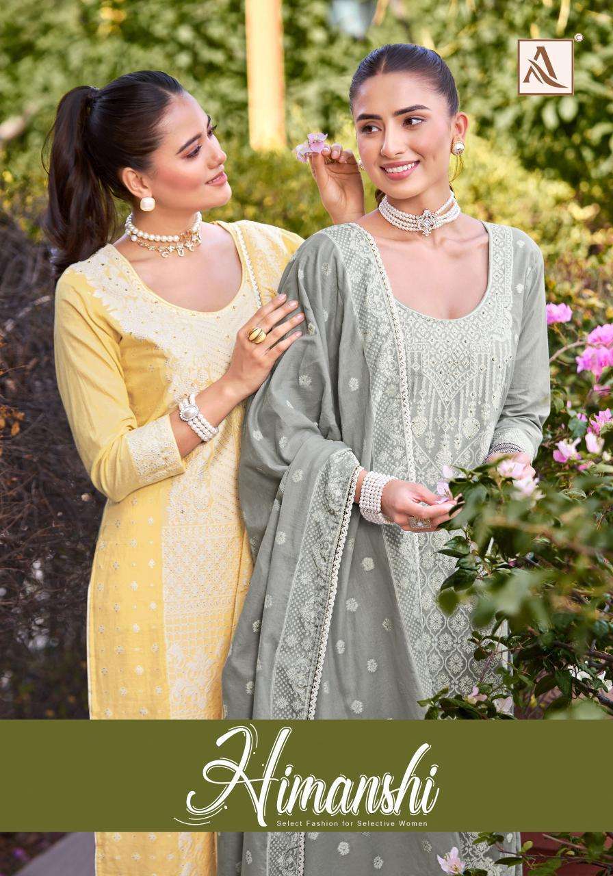 ALOK SUIT HIMANSHI FANCY HANDWORK SALWER KAMEEZ BEST RATE 2026