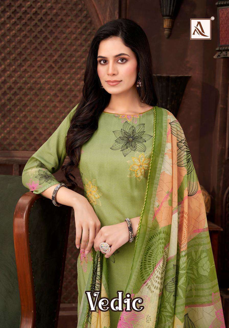 ALOK SUIT VEDIC FANCY HANDWORK SALWER KAMEEZ BEST RATE 2026