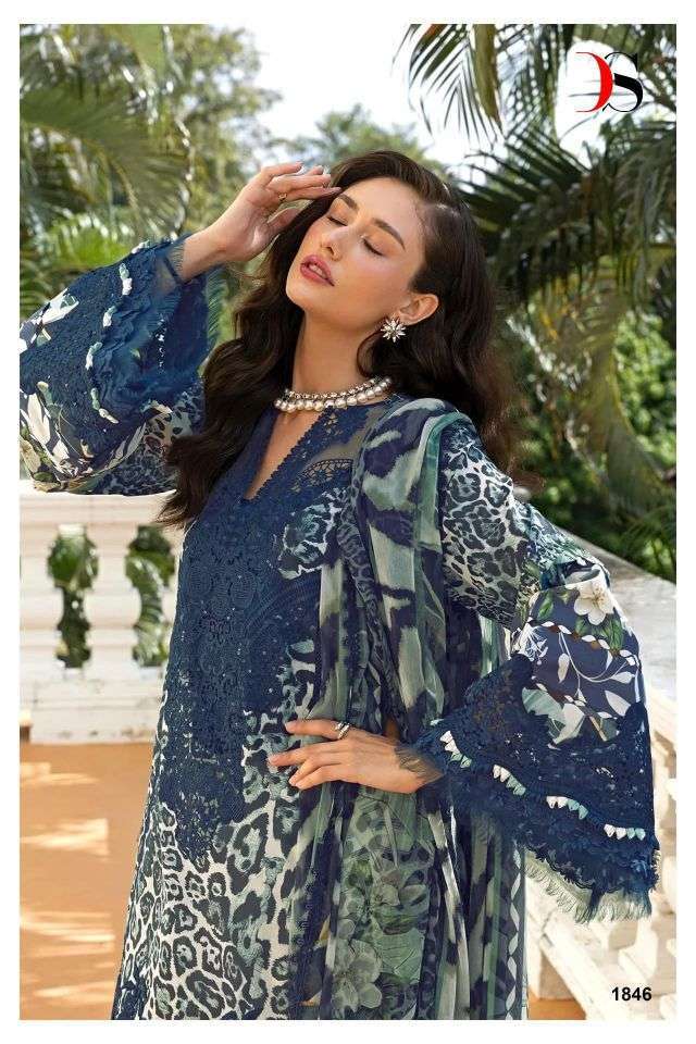DEEPSY SUIT ELAF SIGNATURE 1845 COLORS PATCH EMBROIDERED COTTON SALWER KAMEEZ BEST RATE 2026