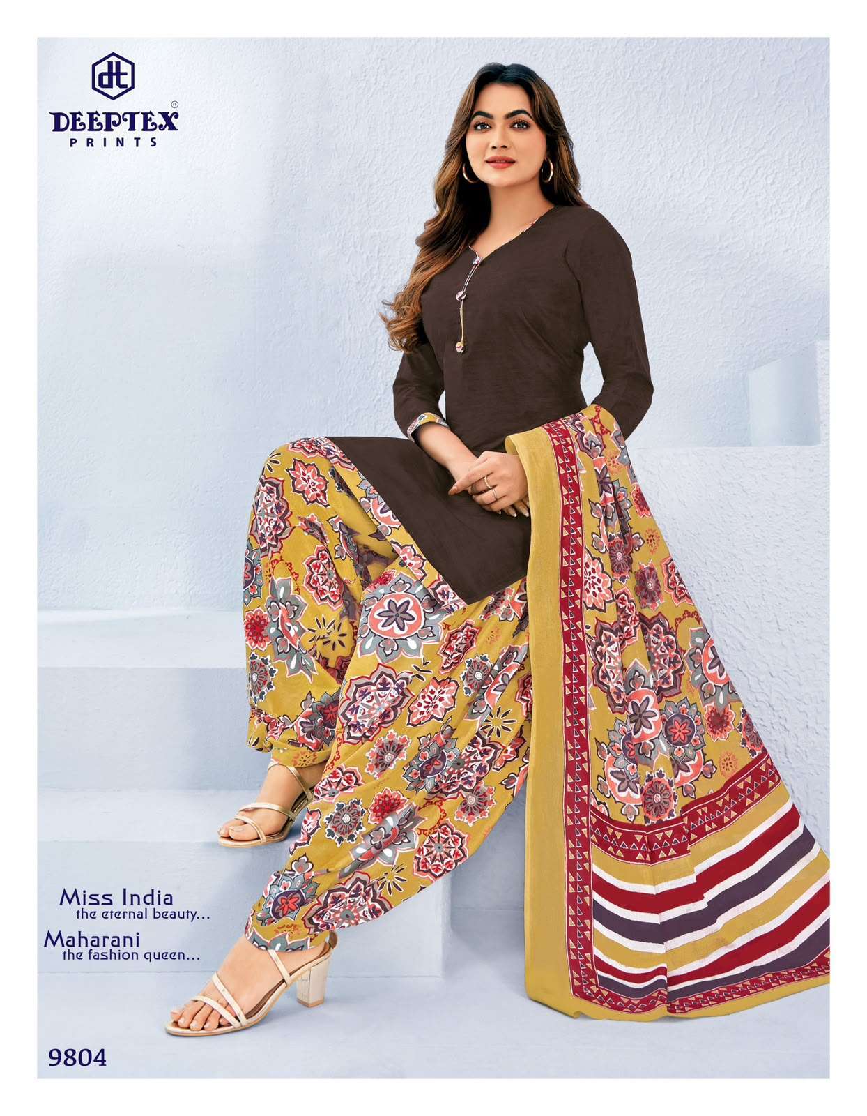 DEEPTEX MISS INDIA VOL 98 PURE COTTON DRESS MATERIAL WHOLESALER 