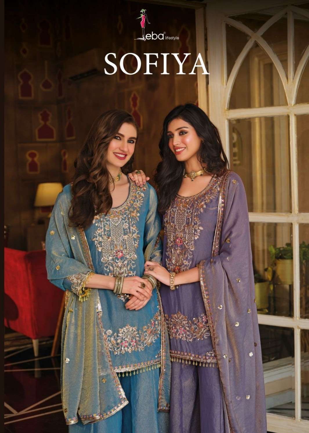 EBA LIFESTYLE SOFIYA NC MOSS EMBROIDERED READYMADE SALWER KAMEEZ BEST RATE 2026