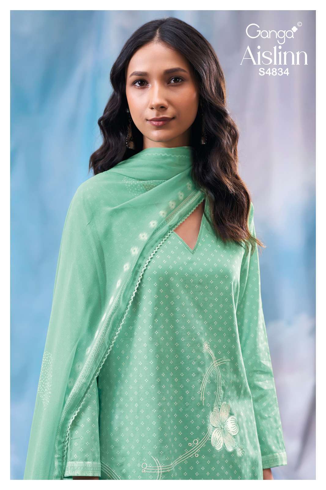 GANGA FASHION AISLINN 4834 EXCLUSIVE COTTON SALWER KAMEEZ BEST RATE 2026